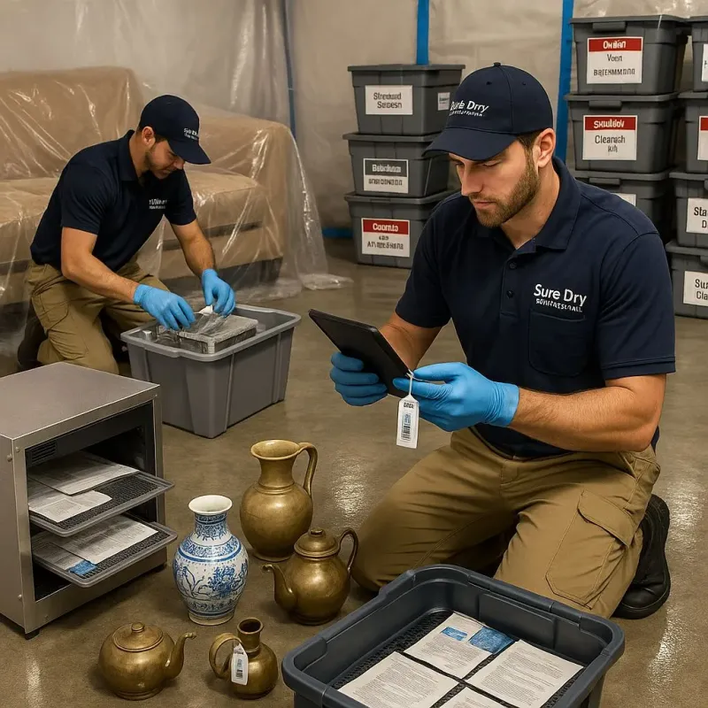 Content Protection and Restoration process in Lake Station, IN