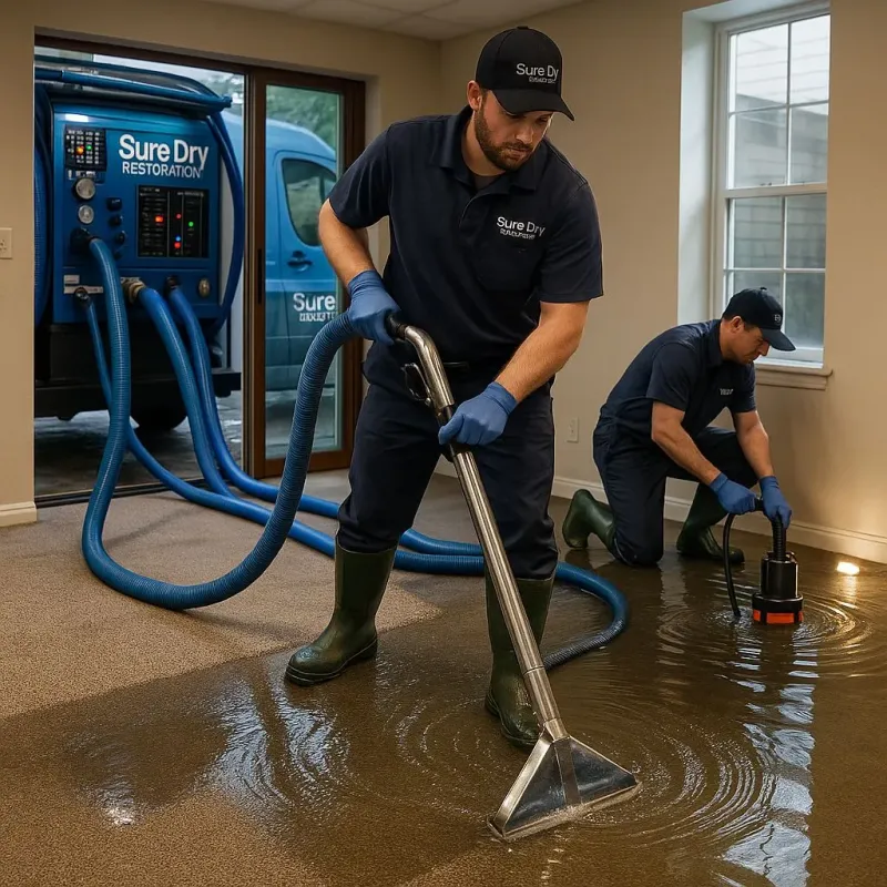 Water Extraction and Removal process in Lake Station, IN